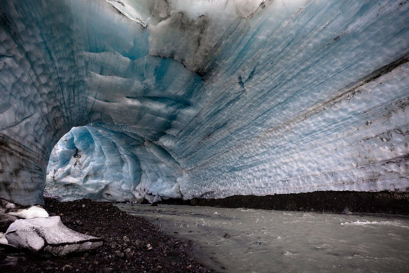 Kverkfjöll Icecave van Martijn Smeets