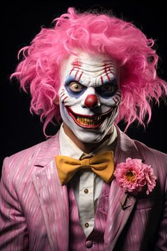 Gekke clown van Matthias Hauser