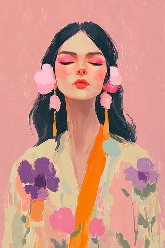 Meisje in de Kimono no.4