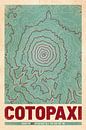 Cotopaxi | Topographic Map (Retro) by ViaMapia thumbnail