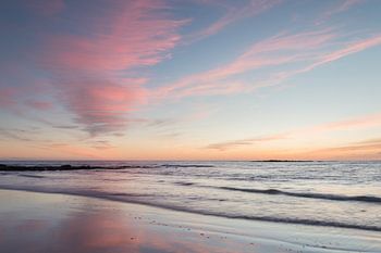 Coucher de soleil sur la Côte d'Opale