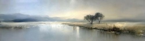 Silent Shore by Wonderful Art