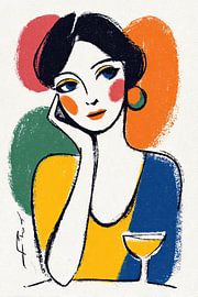 Schicke Frau von OMG Art