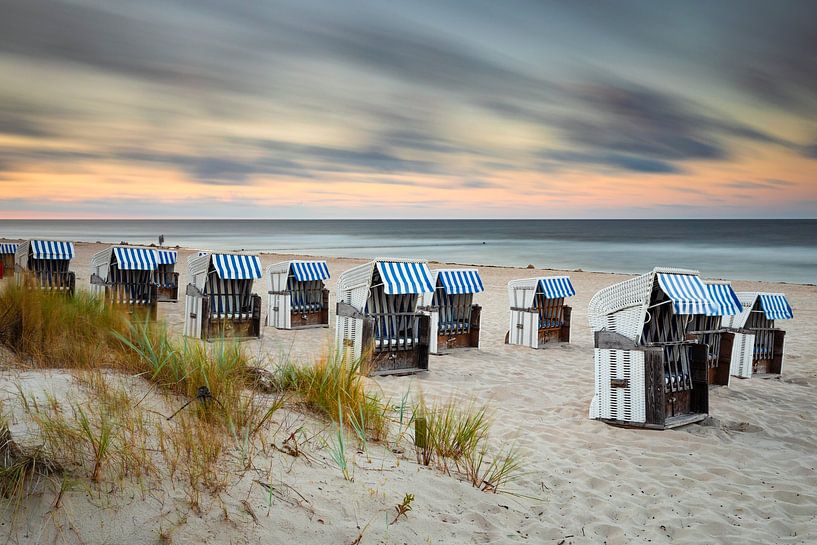 Bansin beach at sunset by Markus Lange
