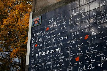 Le mur des je t’aime - Parijs van Annemarie Westerveld