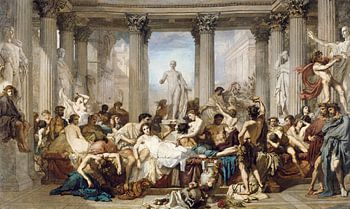 Les Romains pendant la décadence, Thomas Couture