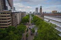 Coolsingel, Rotterdam towards the town hall