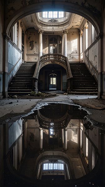 Lost Places entrance hall by Mustafa Kurnaz