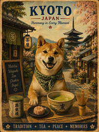 Shiba Inu in Kyoto by Erika Kaisersot