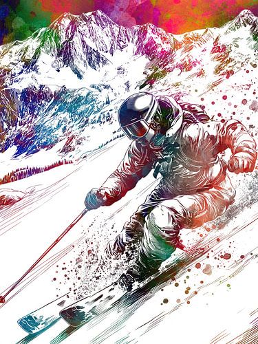 Alpineskiën #ski #skiën #sport