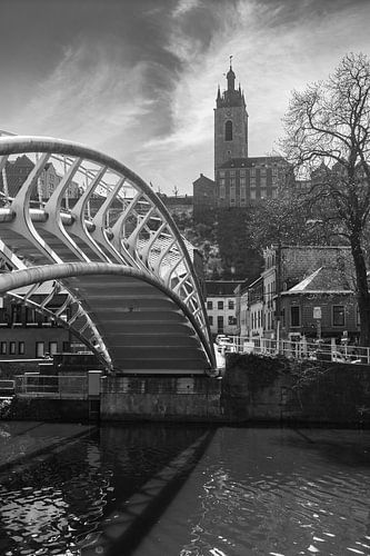 Thuin-Sambre-Fußgängerbrücke, Belgien