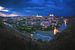 Toledo Stadt Panorama bei Nacht von Jean Claude Castor
