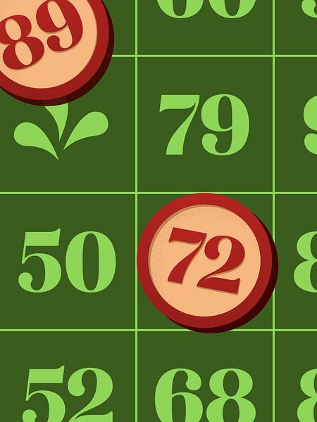 Bingo with numbers by AchtNegen