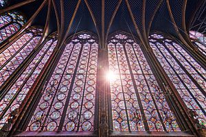 Glasmalerei in der Sainte-Chapelle