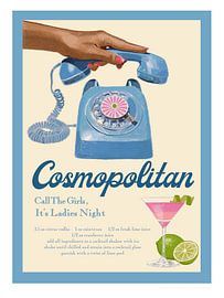 Blue Cosmo von Jenny Liz Rome