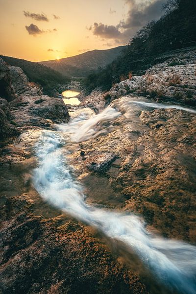 Wadi Darbat Canyon in Salalah von Jean Claude Castor