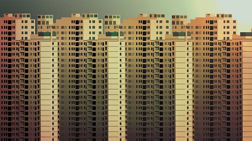 Les tours d'habitation