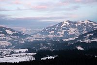 sneeuw landschap oostenrijk