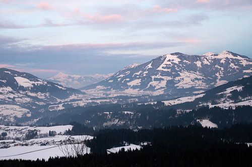 sneeuw landschap oostenrijk