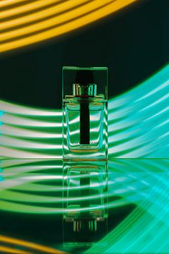 Dior Homme Sport colorful product photograph - green