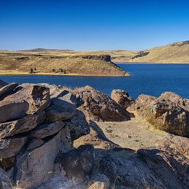 Umayo-See bei Puno in Peru von Yvonne Smits