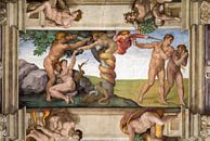 Michelangelo. Uitdrijving uit het Paradijs van 1000 Schilderijen thumbnail
