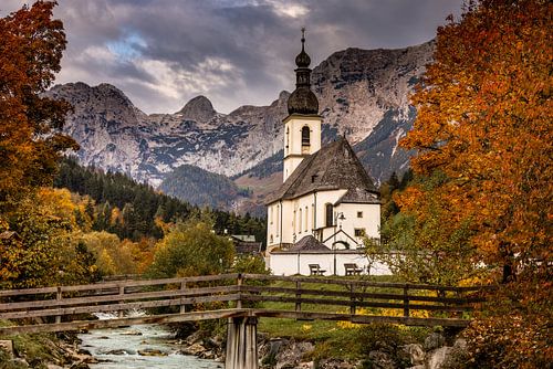 Wereldberoemde Ramsau kerk