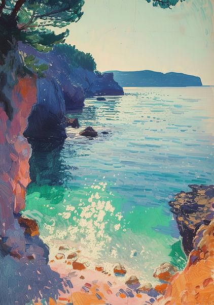 Matisse-inspired landscape by Niklas Maximilian