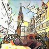 Kandinsky trifft Münster, Motiv 9 von zam art