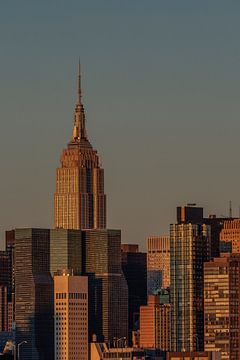 L'horizon de la ville de New York sur René Roos