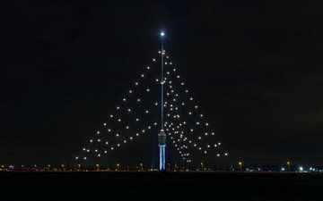 De Gerbrandytoren - grootste Kerstboom