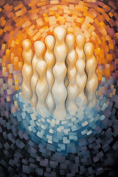 Oscillation of Origins by Roderick Sebastiaan Art Gallery