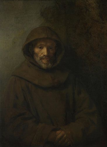 Een franciscaner broeder, Rembrandt...