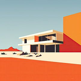 Bauhaus poster art print by Niklas Maximilian