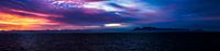 South African waters and Cape Town in the early morning