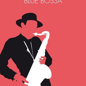 No302 MY Dexter Gordon Minimal Music poster sur Chungkong Art