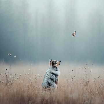 Vlindermoment – De Hond en het Wonder van de Lucht van Karina Brouwer