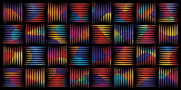 Abstract weaving pattern