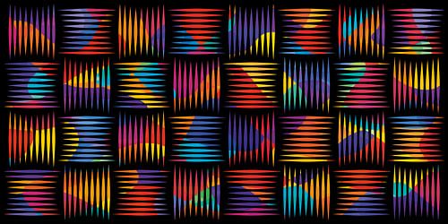 Zeitgenössisches Webmuster