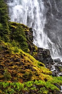 Espelandsfossen Wasserfall Norwegen