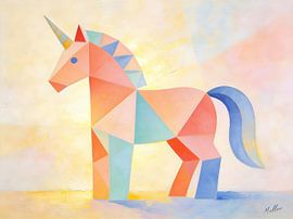Forme de la licorne solaire sur Mellow Art