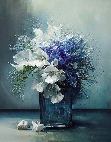 Bloemen stilleven van Bert Nijholt