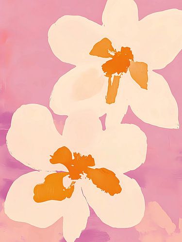 Floraison de fleurs roses, Magnolia