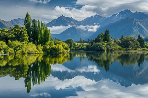 Reflections in the lake
