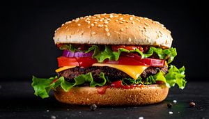 Köstlicher Hamburger