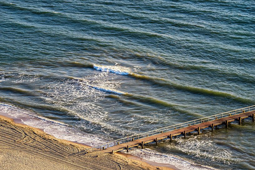 Brandung im Morgenlicht von Thomas Riess