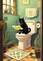 Toilette Katze