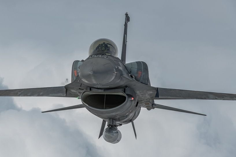F-16 Hellenic Demo Team 'Zeus', F-16C de l'armée de l'air grecque, photographié en air-air, septembr par Jaap van den Berg