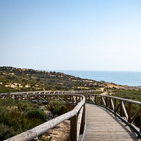 Beach rise southern Spain by Hans Verhulst