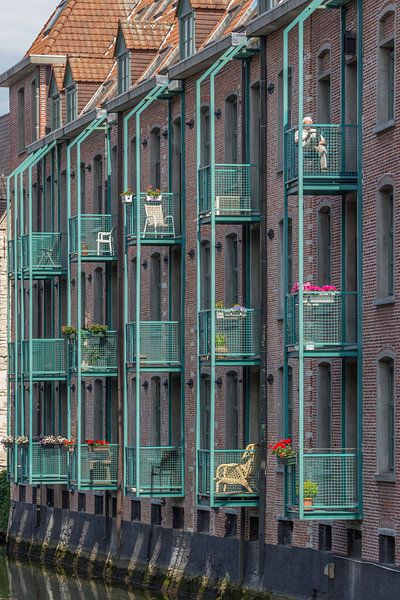 Rustmandjes langs de Dijle te Mechelen van didier de borle